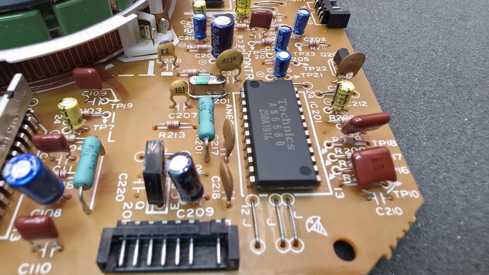 Technics sl1200, sl1210 M5g, Mk5g. Main pcb/motor