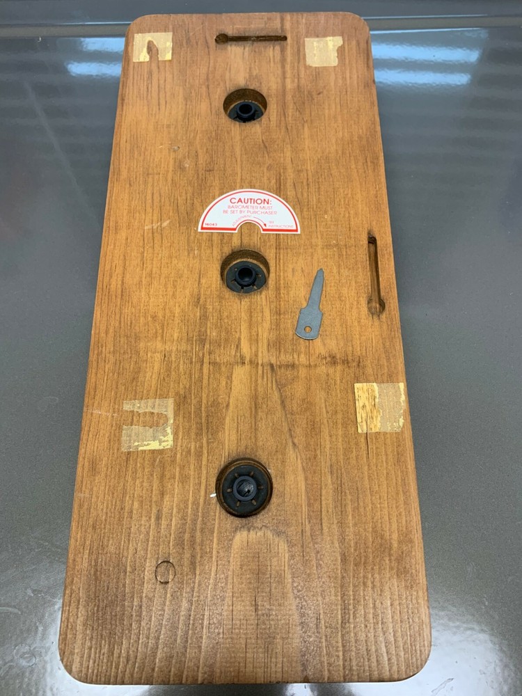 4 items Springfield wood Barometer Thermometer Humidity + 1 Sunbean + Sears