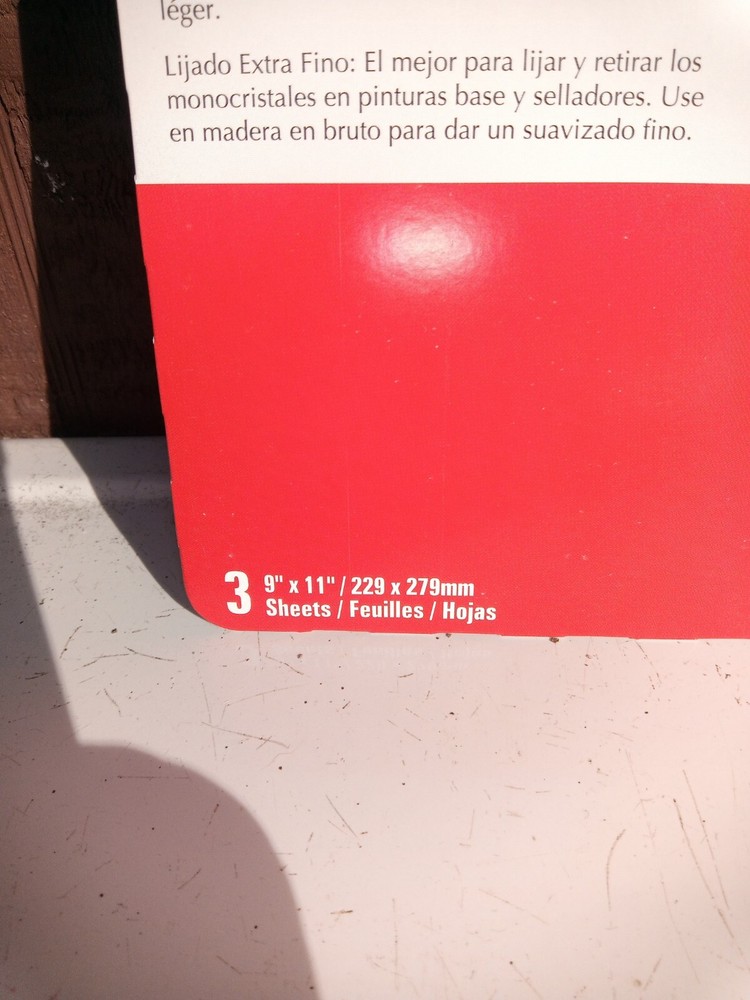 220 Grit Sanding Sheet
