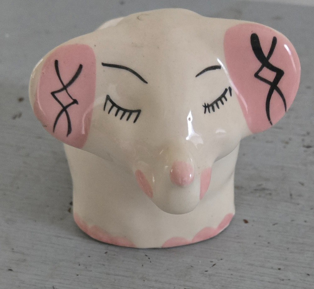 Rio Hondo Pottery pink elephant planter