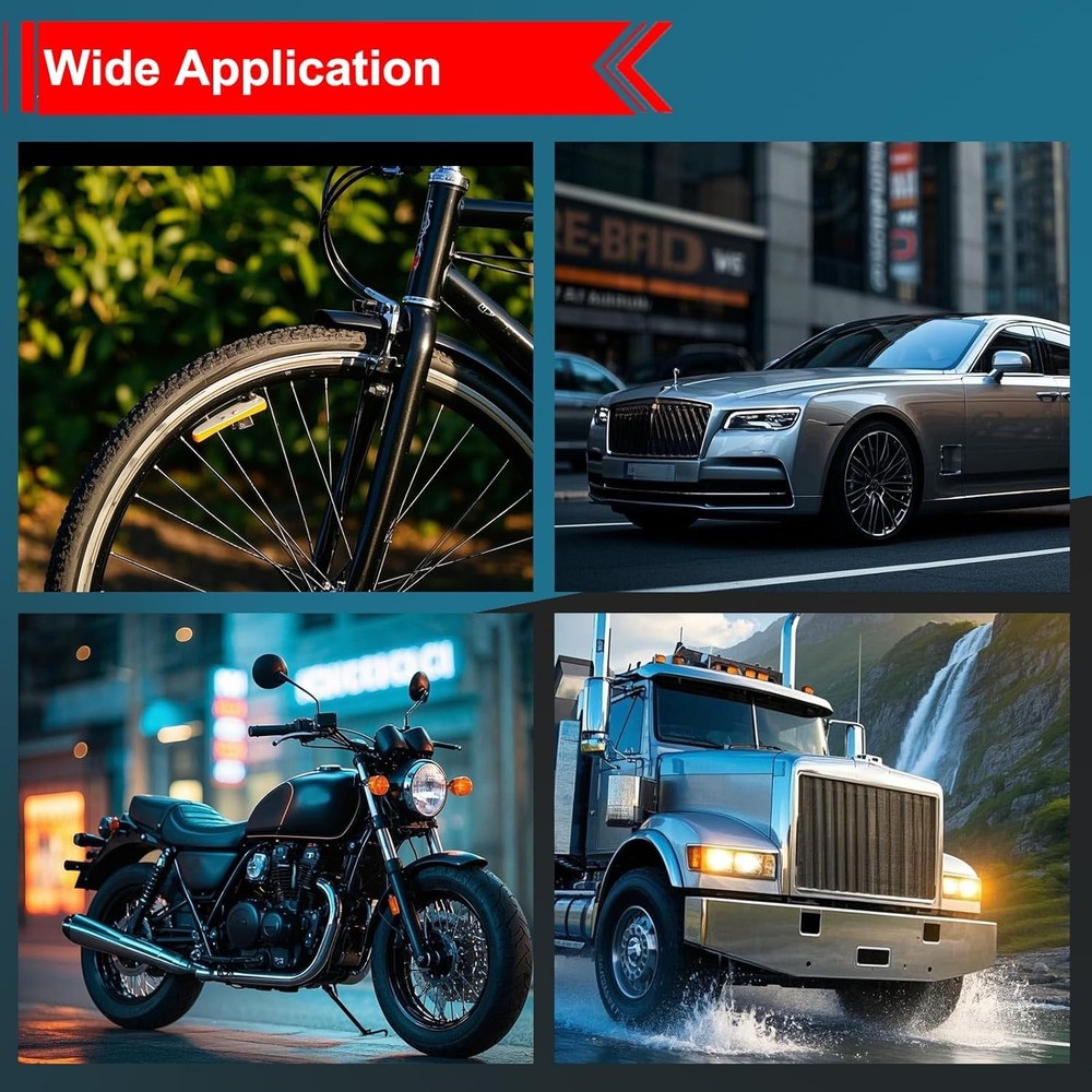 Locking Air Chucks with Close Flow Design - Compatible & Durable, 2 Pack