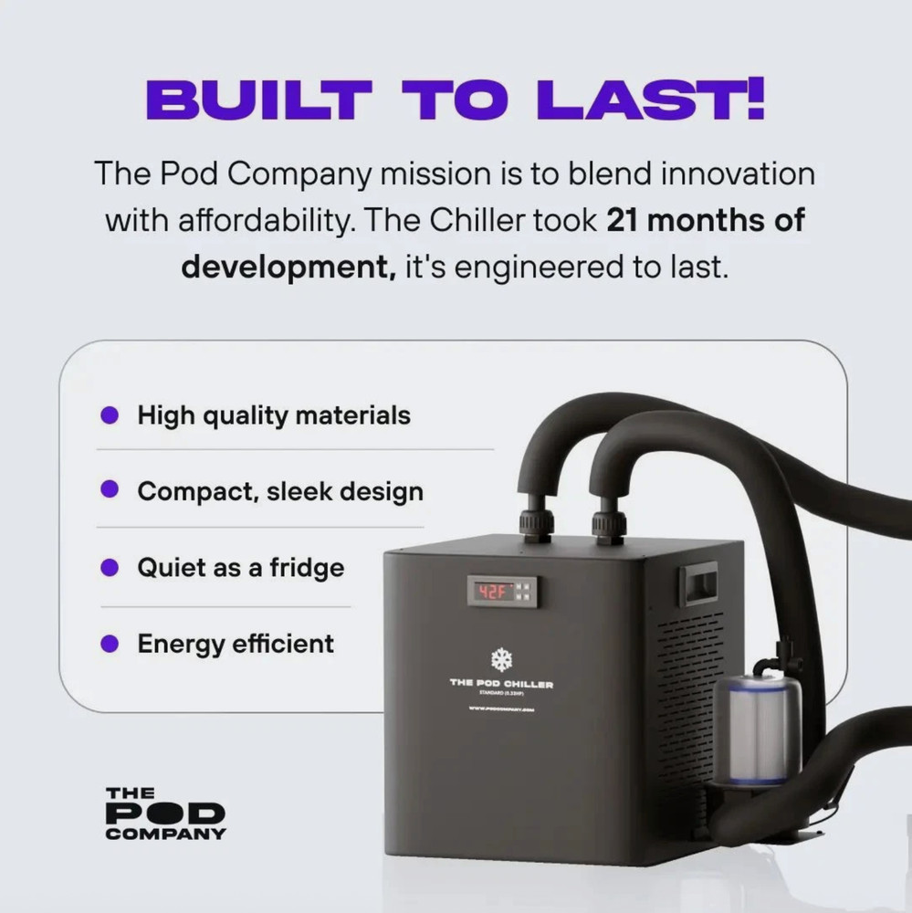 Pod Pro Water Chiller( 1/2HP)