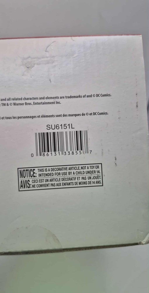 Kurt Adler SU6151L Superman Nutcracker (B231)