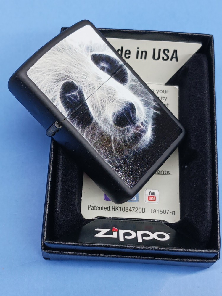 Zippo 28358 Panda Black Matte