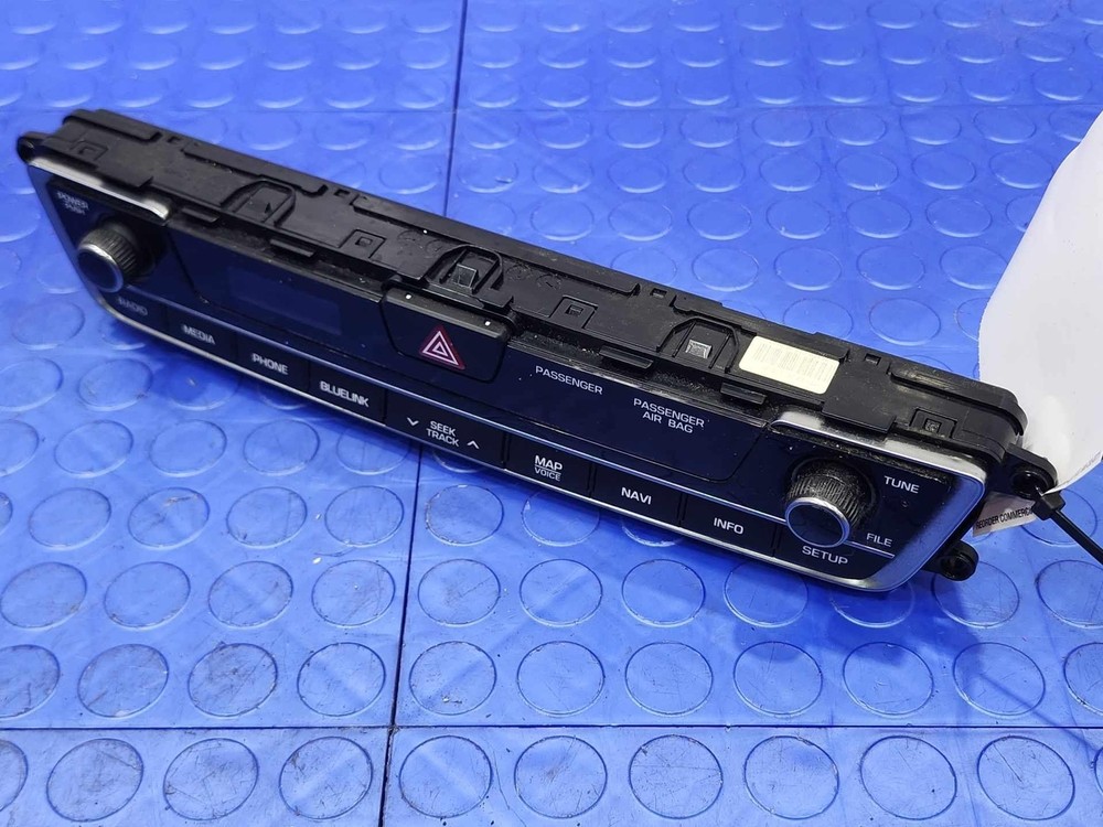 2016-2017 Hyundai Sonata Hybrid Clock Display Control Panel Assembly OEM