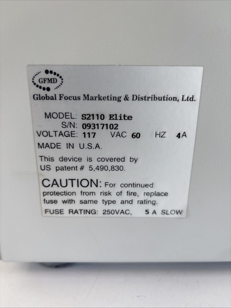 The Silent Solution Silencer 2110 Elite Centrifuge System