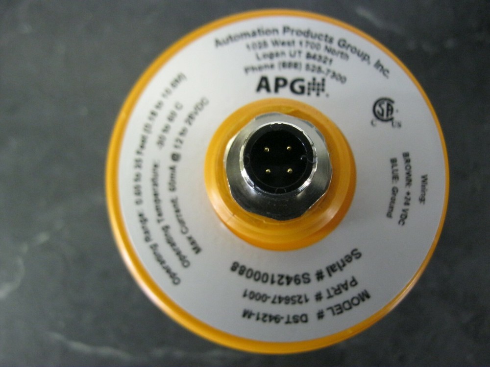APG DST-9421-M Mid Range Pump Control Ultrasonic Level Sensor, 0.5 -35 ft Range