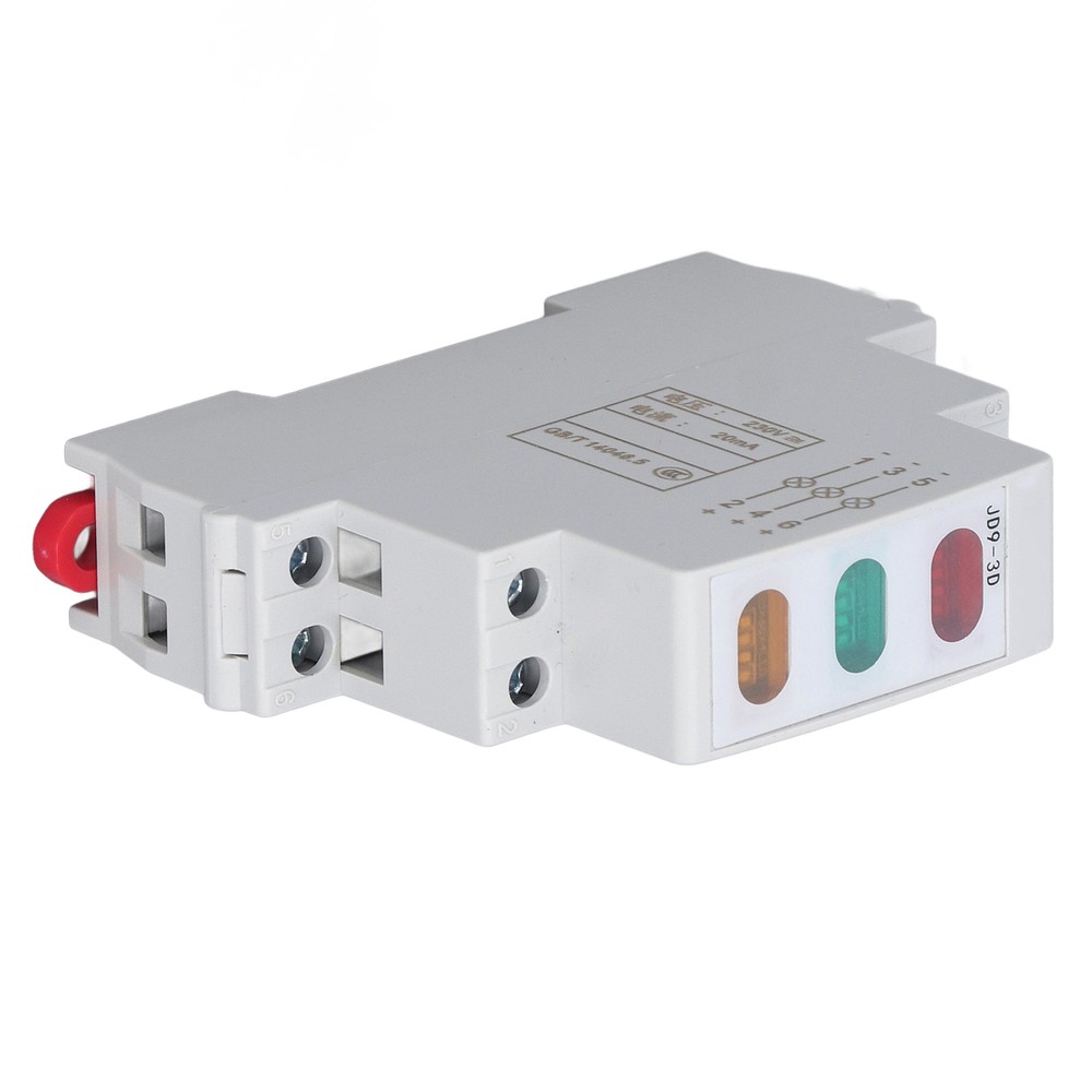 DIN Rail Indicator Light LED Indicator Lamp For Magnetic Starter Contactor.