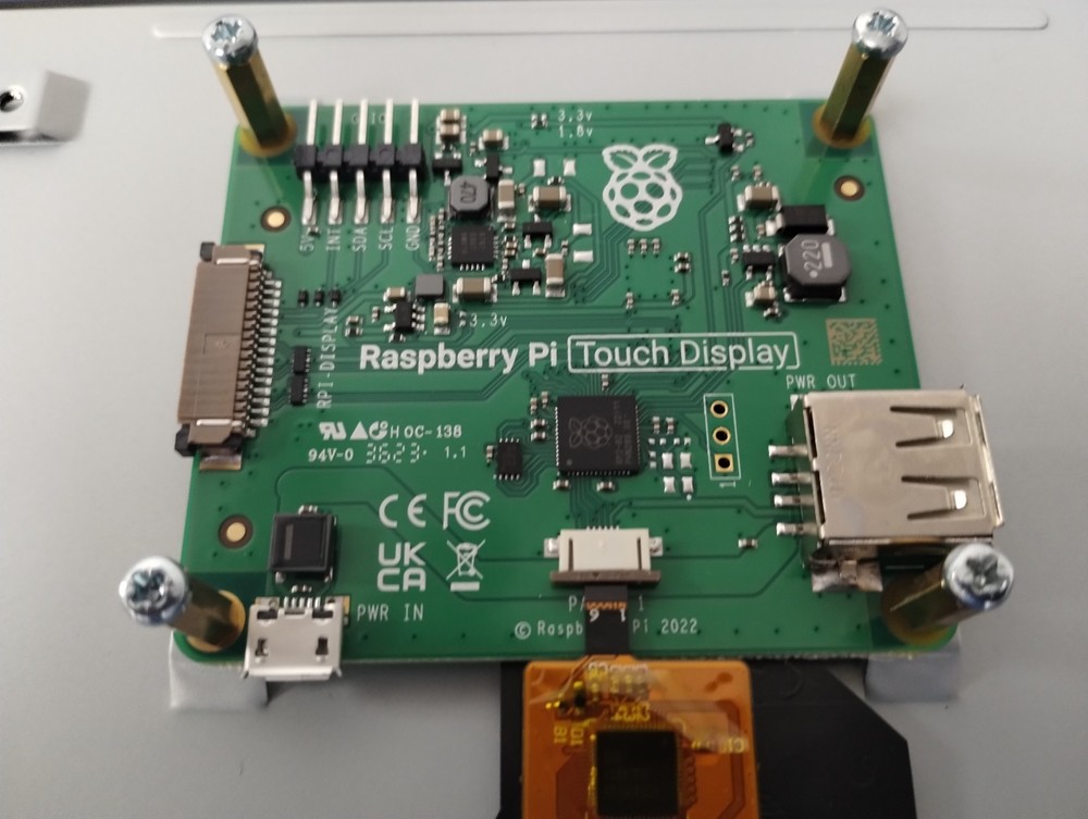 Raspberry Pi 7" Pi Touchscreen LCD Display