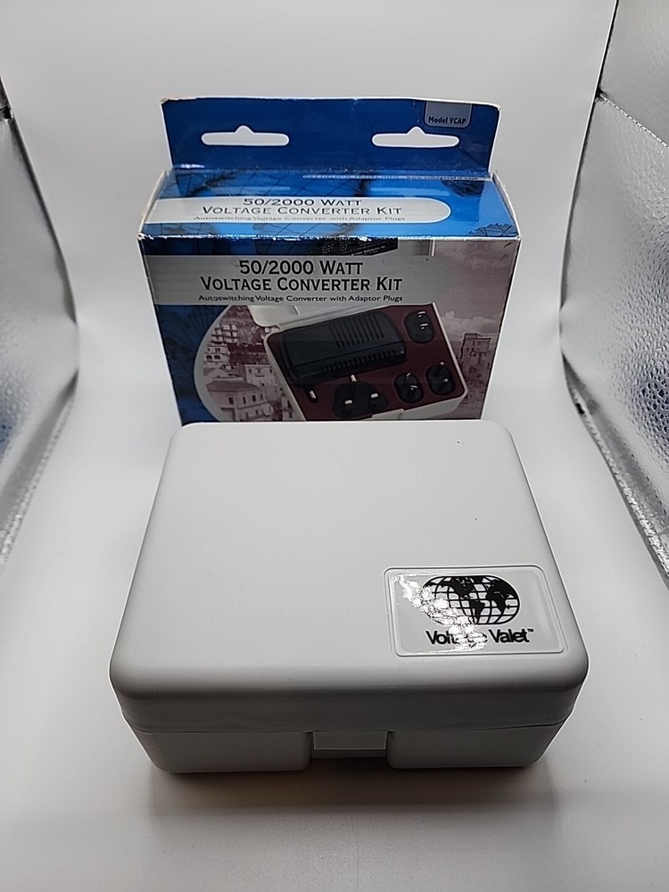 Voltage Valet 50/2000 Watt Voltage Converter Kit Model VPAC Autoswitch Open Box