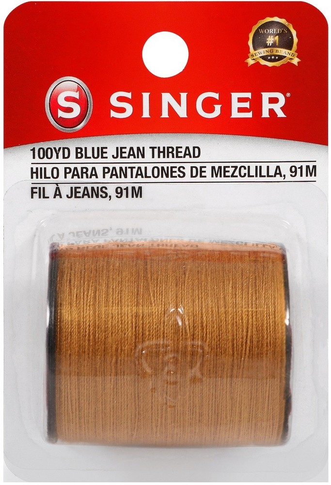 Blue Jean Thread 100yd Old Gold