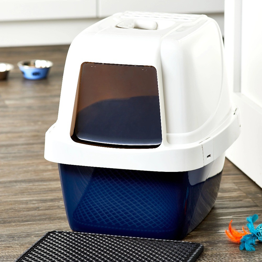 Large Sifting Hooded Enclosed Cat Litter Box