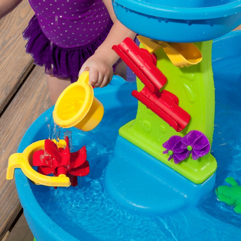 Step2 Rain Showers Splash Pond Water Table with Waterfall Tray
