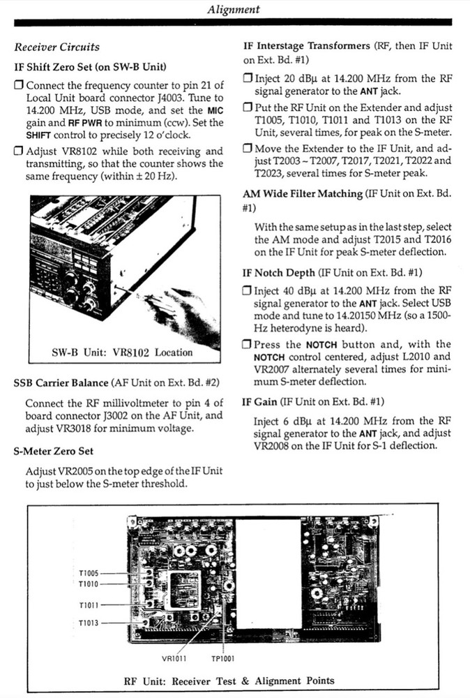 CDROM: YAESU FT-990 OPERATING & SERVICE MANUAL TECHNICAL SUPPLEMENT PDF