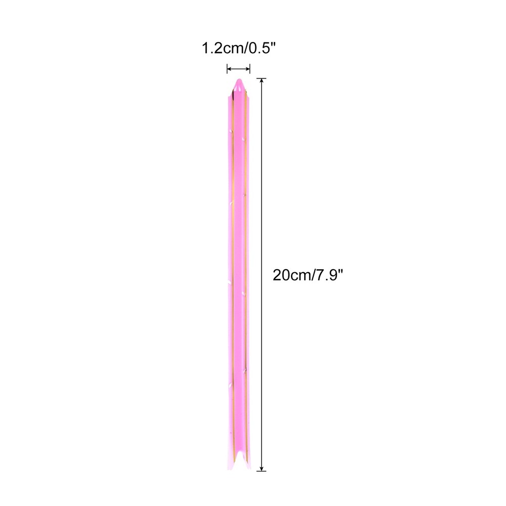 100Pcs 8" Pull Bows Ribbon Gift Wrapping String Decorative Bow Tie Pink