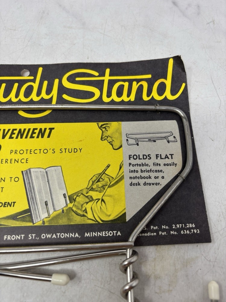 Vintage Study Stand Book Holder NOS