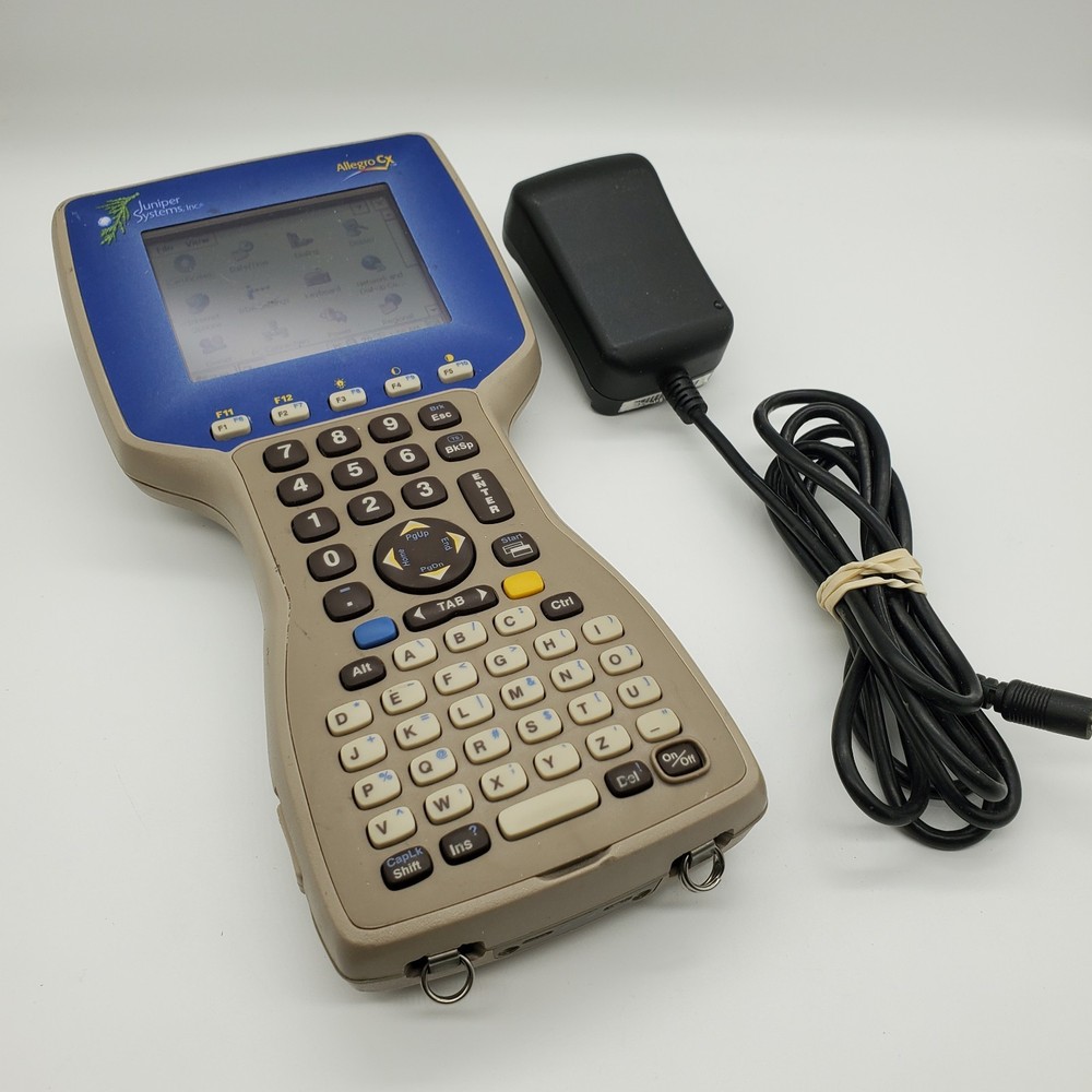 Juniper Systems ALLEGRO CX Field Data Collector Handheld Computer Unit w/Battery