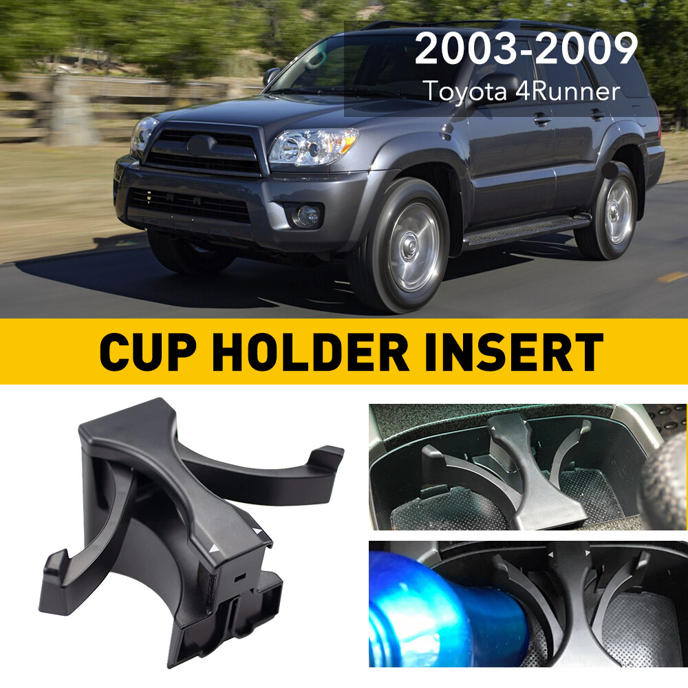 For 2003-2009 Toyota 4 Runner Center Console Cup Holder Insert Divider Accessory