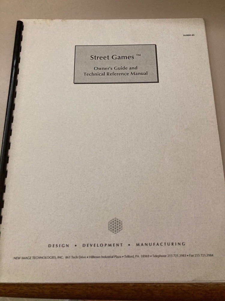 Street Games Touch Screen Game Manual