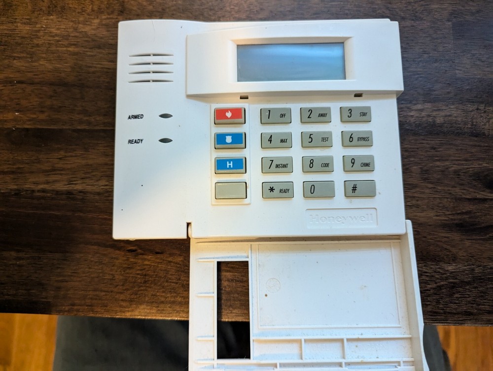 Honeywell 6150 alarm system keypad