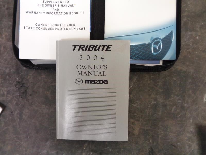 TRIBUTE 2004 Owners Manual 1091294