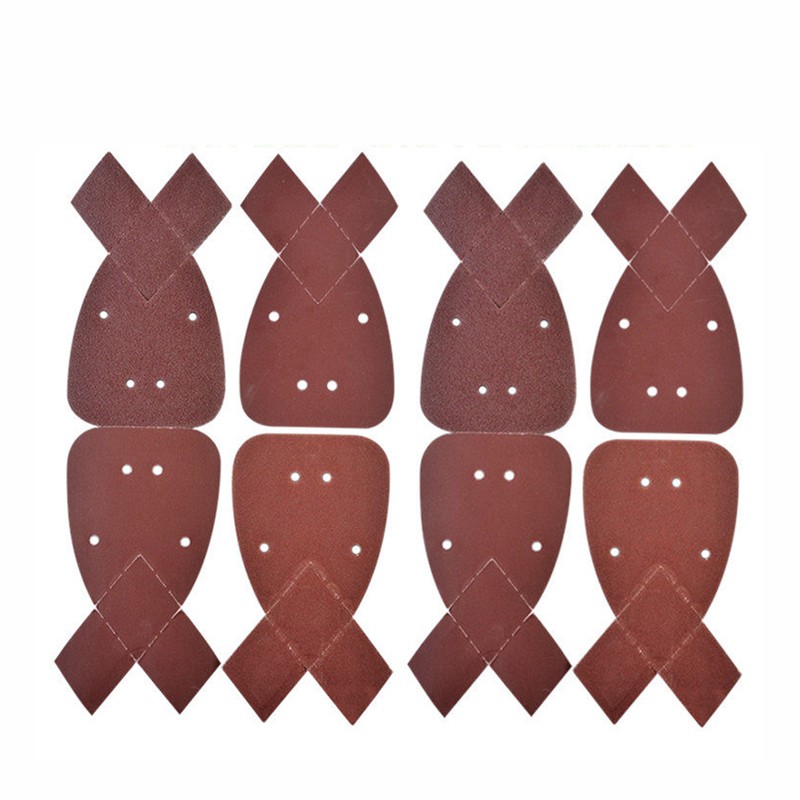 Rabbit Ear Triangular Sandpaper 4 Hole Self-Adhesive Sanding Disc 60 - 1200 Grit
