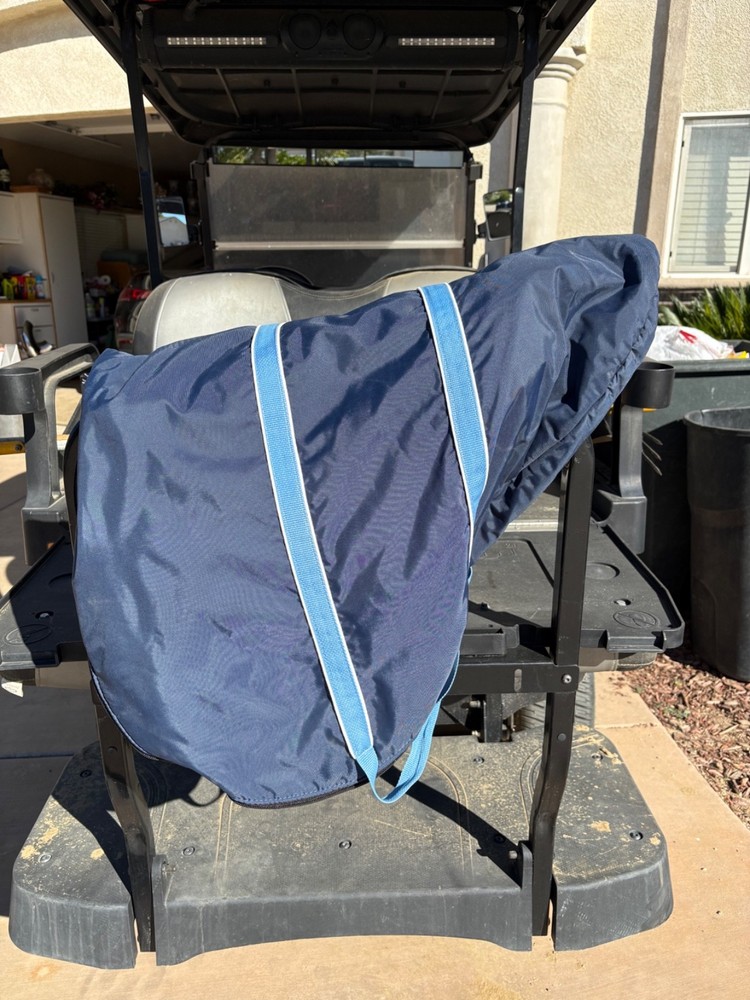 TAD COFFIN SMART-RIDE PERFORMANCE SADDLE WITH FORWARD FLAPS SIZE 16