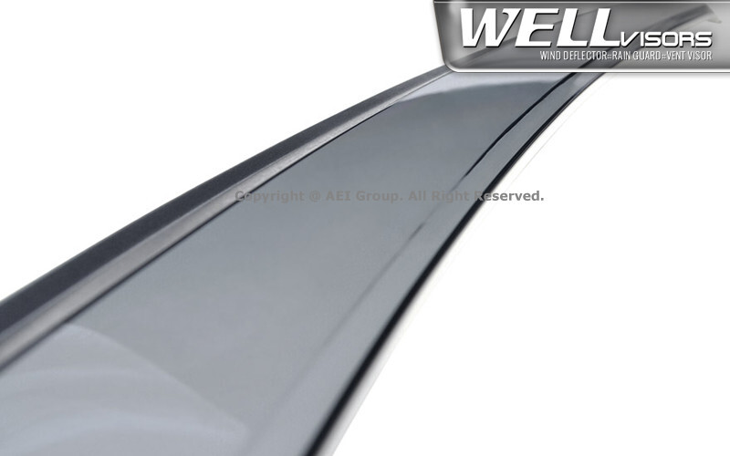 WELLvisors for Mazda 5 2006-2015 Window Visors Wind Deflector Wind Deflectors