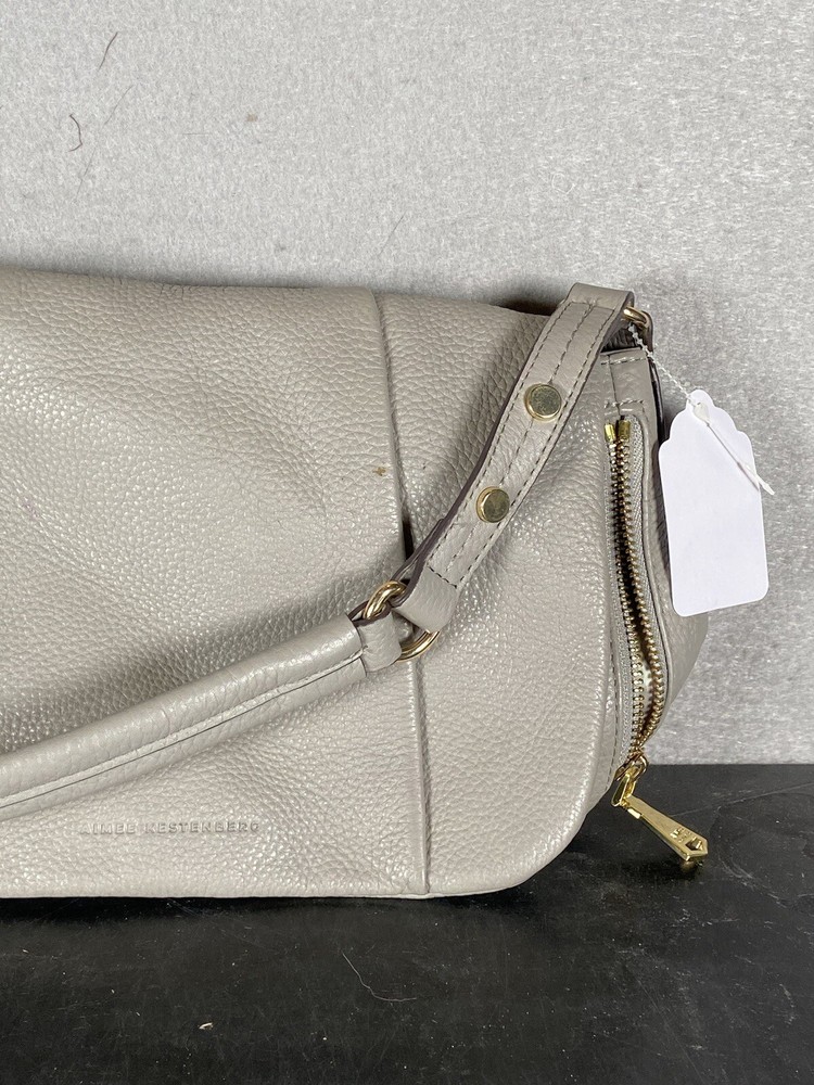 aimee kestenberg Corfu Convertible Grey Shoulder Bag Medium