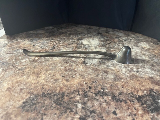 Vintage Silver Plated Bell Shaped Candle Snuffer 9.5"