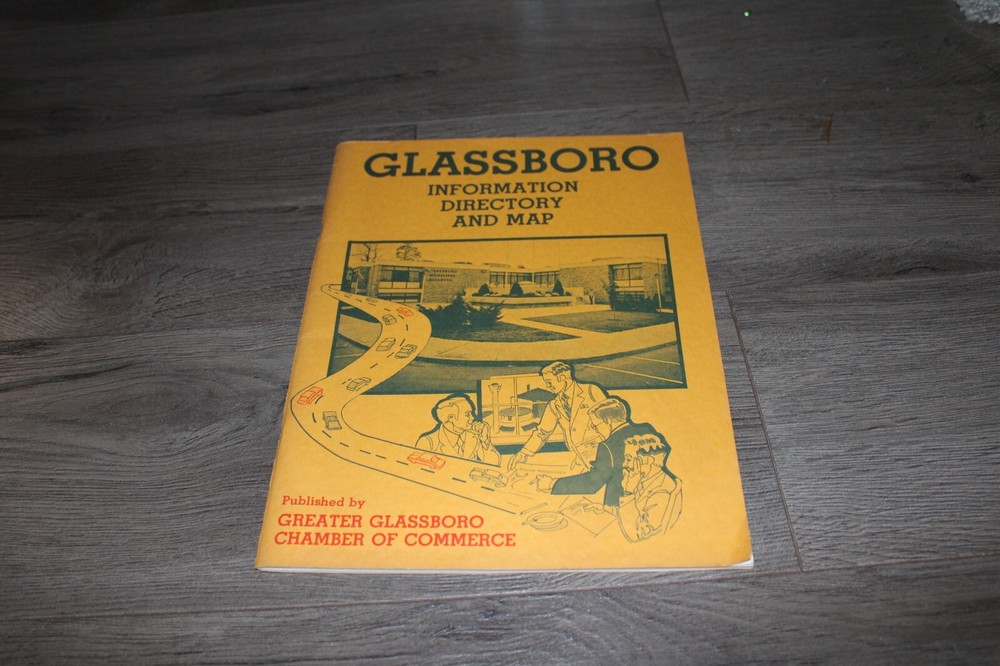 Glassboro NJ Information Directory & Map 1975?