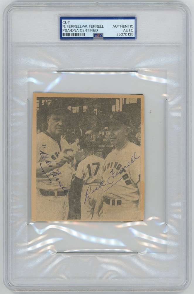 Ferrell Brothers Signed Photo 9 (PSA slabbed) 694181