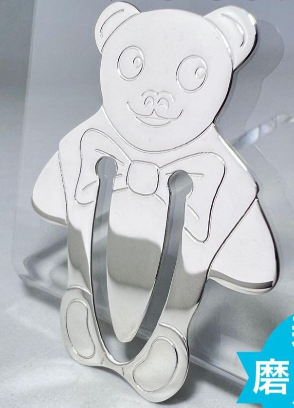 Tiffany & Co Sterling Silver 925 Bookmark Bear w/ dust bag Authentic