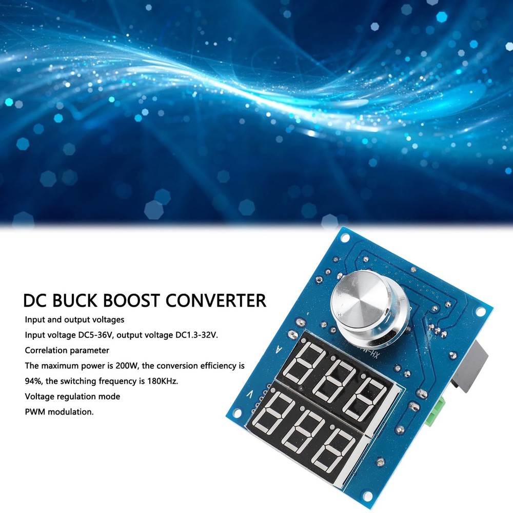 Adjustable Voltage Regulator, XH M403 Voltage Regulator Module, Variable DC t...