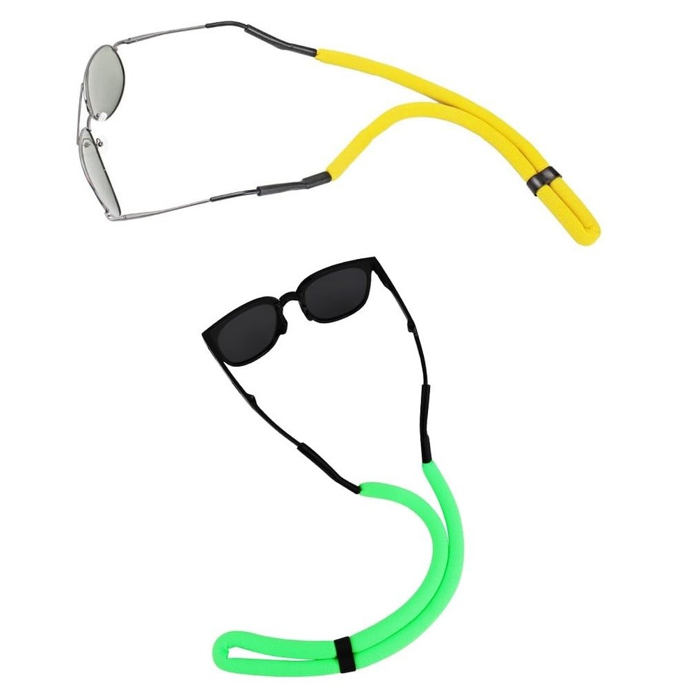 5 Pcs Floating Sunglasses Strap Adjustable Floating Foam Sunglass Glasses Str...