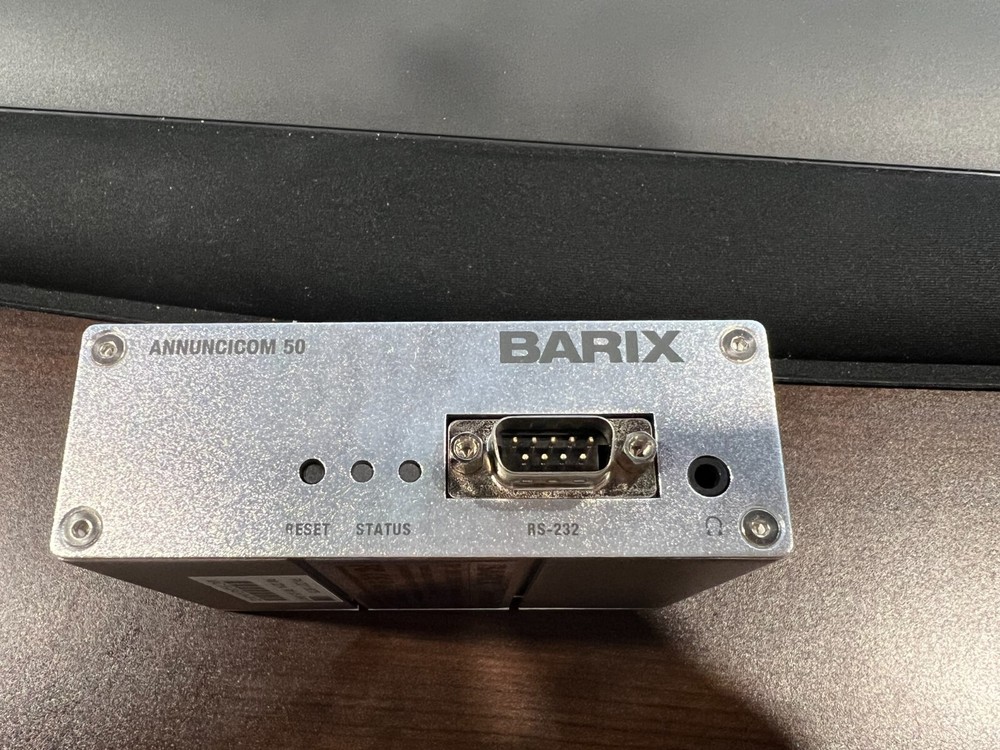 Barix Annuncicom 50 IP Paging and Intercom Device