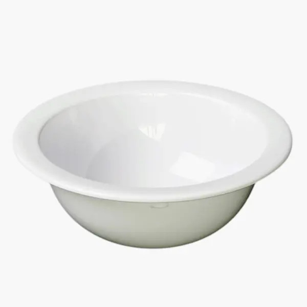 Thunder Group NS304W 1 Dozen 5oz White Melamine Fruit Dishes