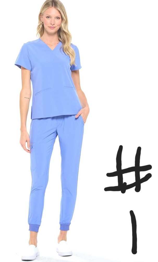 scrub sets women medium