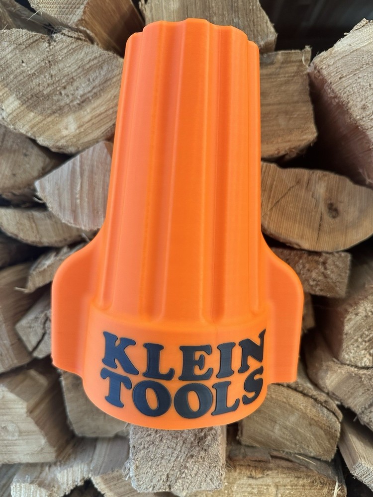 Oversized Klein Tools Wire Nut Prop – Display Piece | Electrician Decor