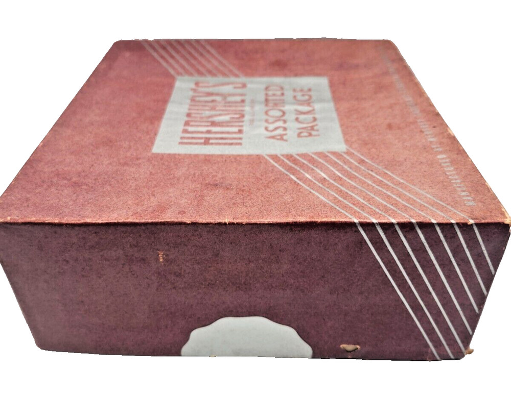 Vintage Hershey's Assorted Package Empty Candy Cardboard Box