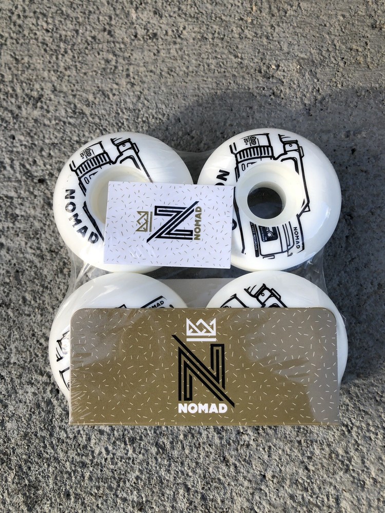 Skateboarding VX Camera Nomad Wheels Classic Shape 53mm 101A Brand New