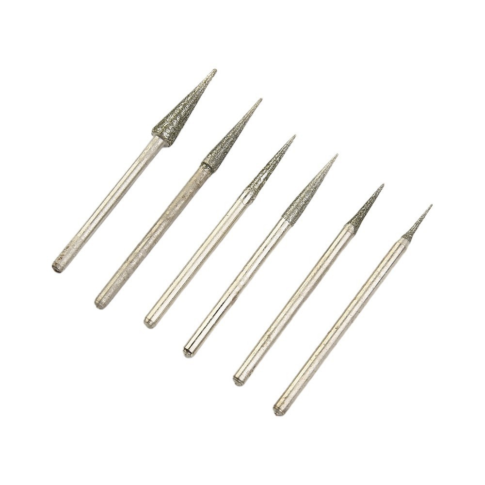 Grinding Head Carving Tool D Needle Grinding Head Needle Bits 2.35mm Shank