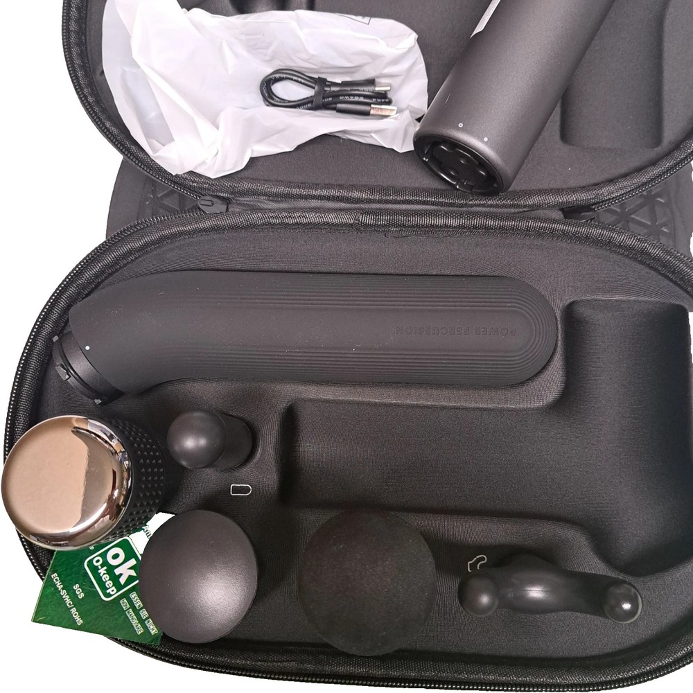 Sharper Image Power Percussion Hot Cold Reach Massager