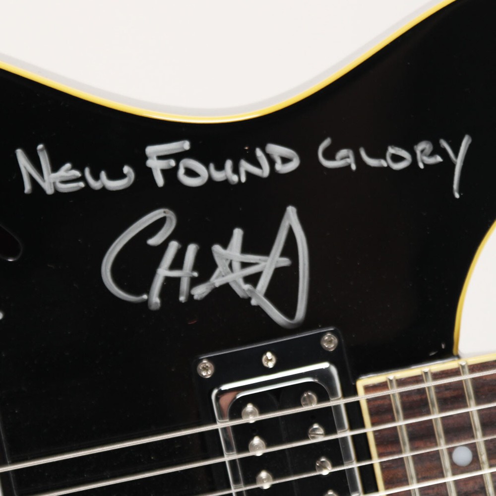 New Found Glory Band Signed Guitar - COA JSA