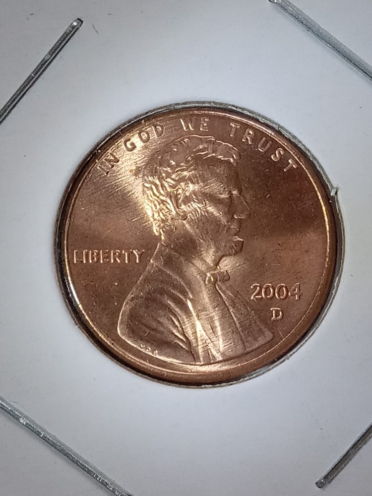 2004 Denver Lincoln Cent Doubled Die Reverse Fs-01!!!