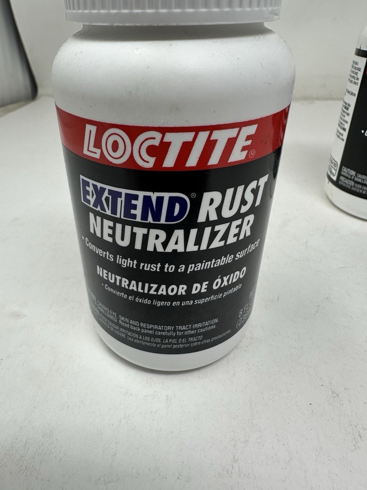 4~ Loctite Extend 8 oz Rust Neutralizer Converts Light Rust to Paintable Surface