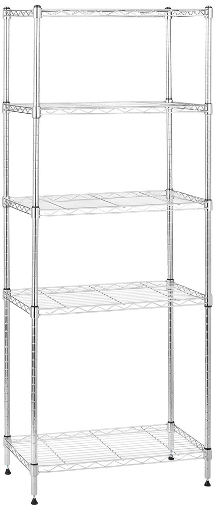 Amazon Basics 5-Shelf Adjustable, Storage Shelving Unit, (200 Pound Loading Capa