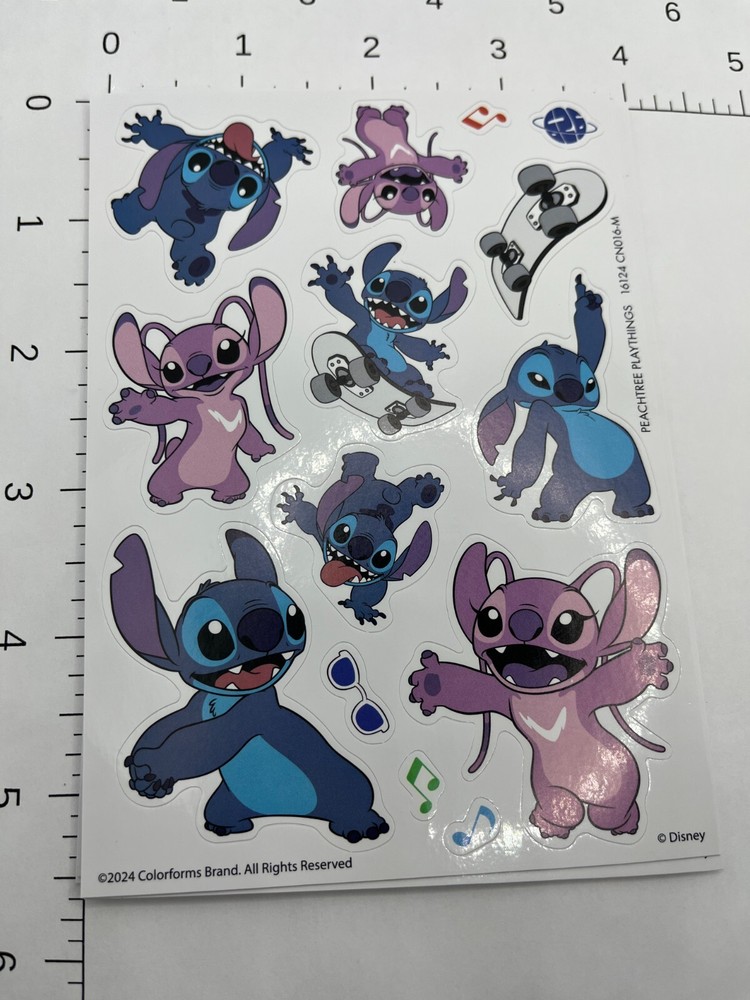 STICKER SHEET: Disney Lilo and Stitch