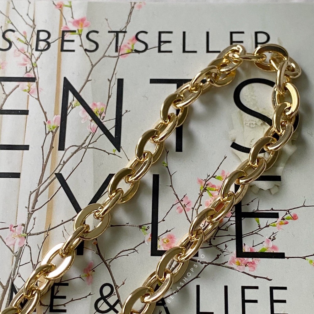 Shoulder Oval Chain Strap Replacement for Louis Vuitton Pochette