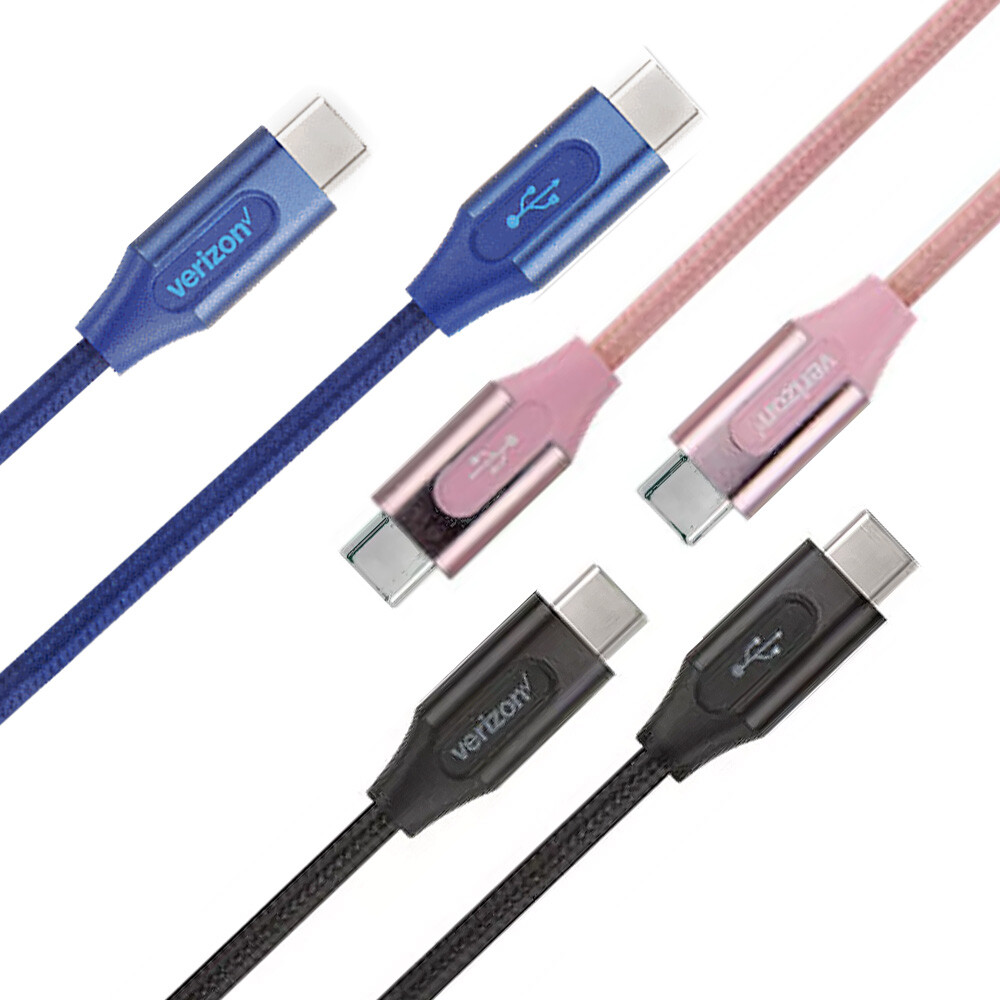 Original Verizon USB-C Charge Data Cable for iPhone 16/15/Pro-Max/Plus